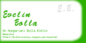 evelin bolla business card